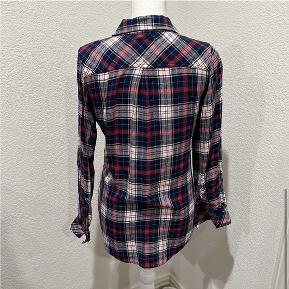 RAILS Hunter long sleeve plaid shirt Malia Tate Teenwolf Sz S - Picture 7 of 15
